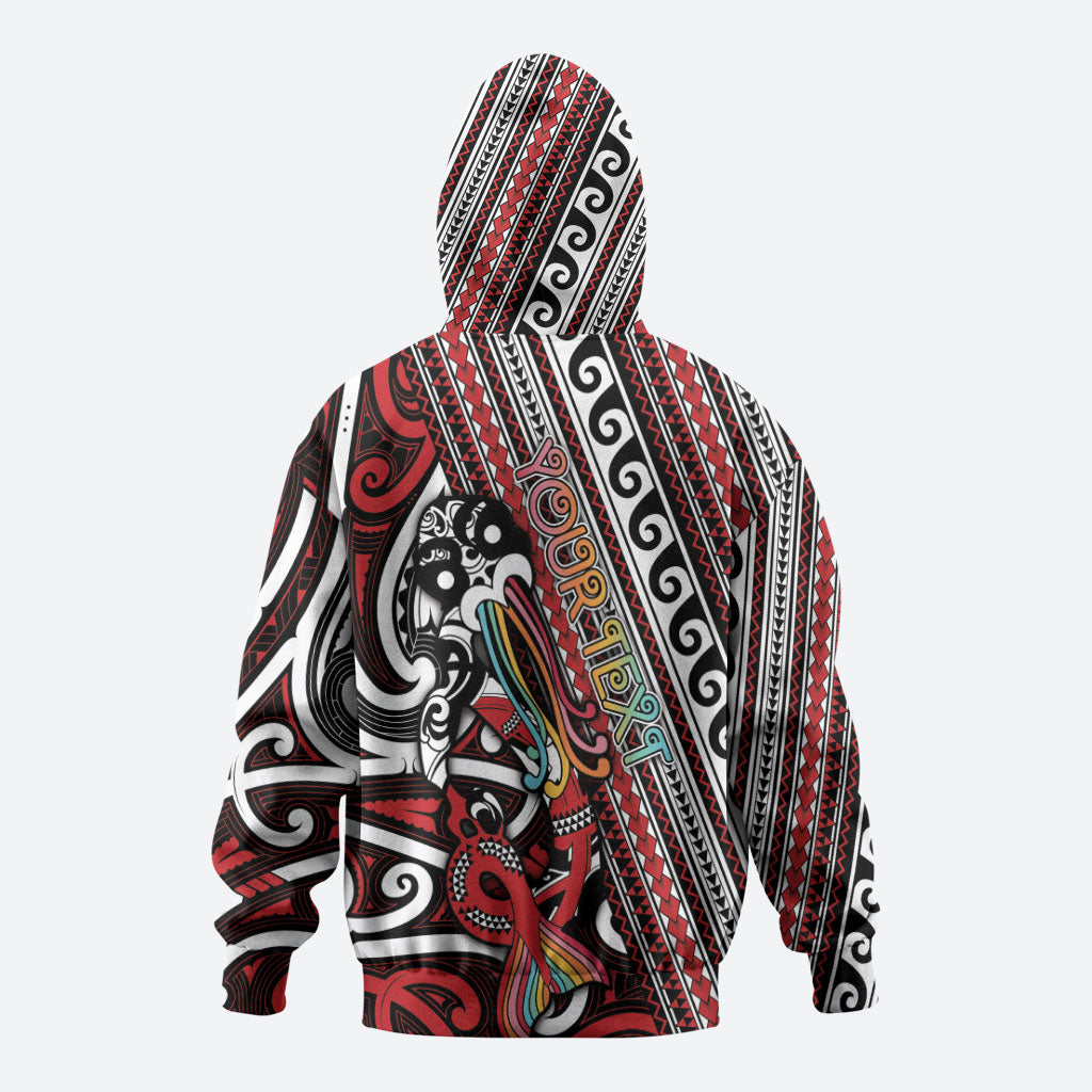Personalised Maori Language Week Hoodie Ake Ake Ake Tribal Patterns DT05 - Polynesian Pride