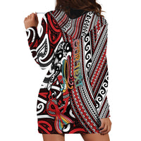 Personalised Maori Language Week Hoodie Dress Ake Ake Ake Tribal Patterns DT05 - Polynesian Pride