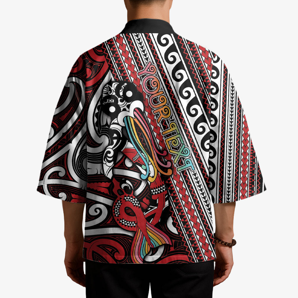 Personalised Maori Language Week Kimono Ake Ake Ake Tribal Patterns DT05 - Polynesian Pride