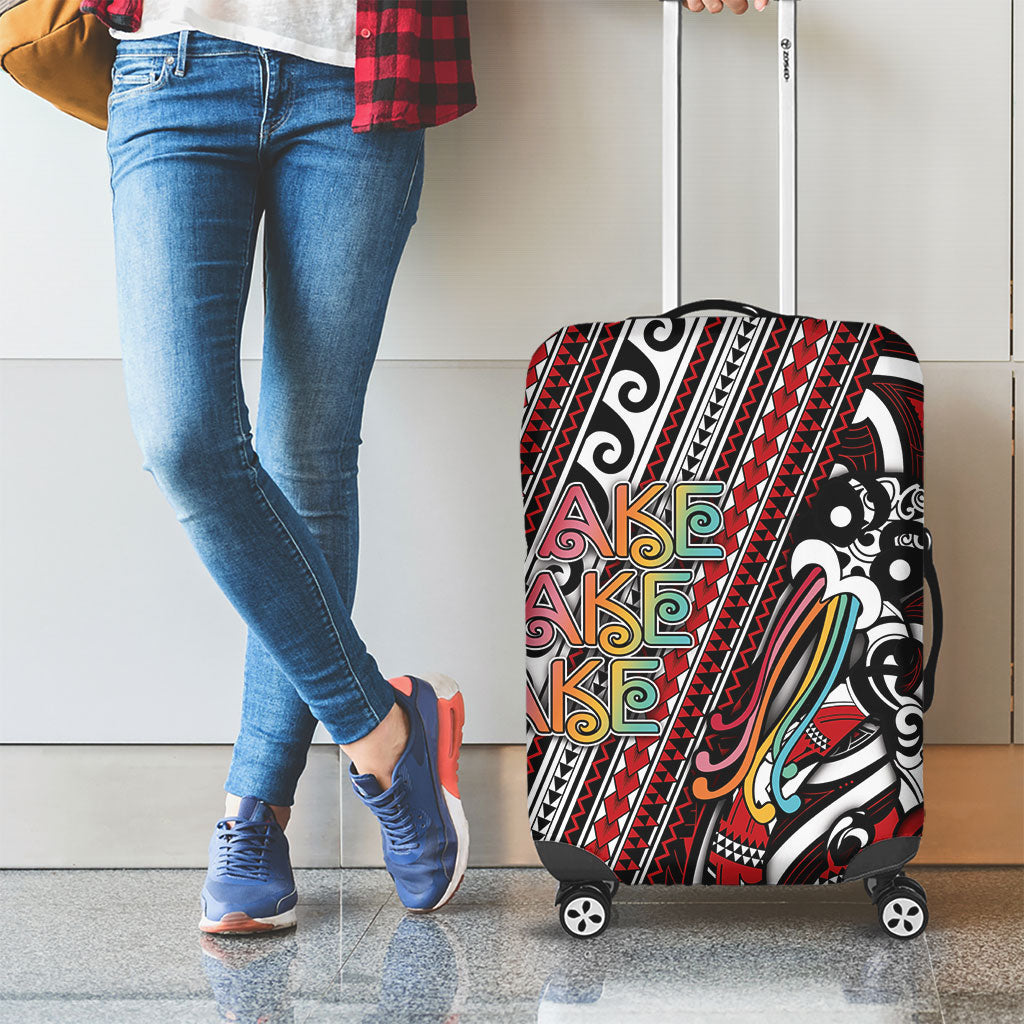 Maori Language Week Luggage Cover Ake Ake Ake Tribal Patterns DT05 - Polynesian Pride