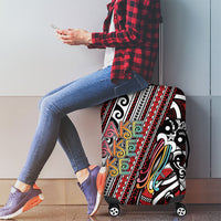 Maori Language Week Luggage Cover Ake Ake Ake Tribal Patterns DT05 - Polynesian Pride