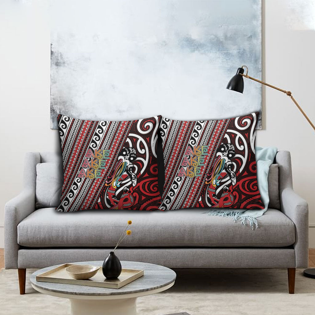Maori Language Week Pillow Cover Ake Ake Ake Tribal Patterns DT05 - Polynesian Pride