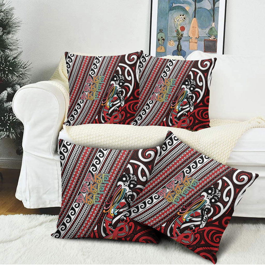 Maori Language Week Pillow Cover Ake Ake Ake Tribal Patterns DT05 - Polynesian Pride