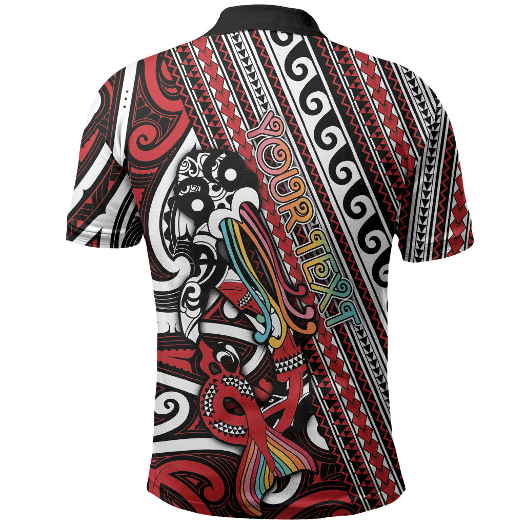 Personalised Maori Language Week Polo Shirt Ake Ake Ake Tribal Patterns DT05 - Polynesian Pride