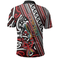 Personalised Maori Language Week Polo Shirt Ake Ake Ake Tribal Patterns DT05 - Polynesian Pride
