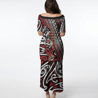 Personalised Maori Language Week Puletasi Ake Ake Ake Tribal Patterns DT05 - Polynesian Pride