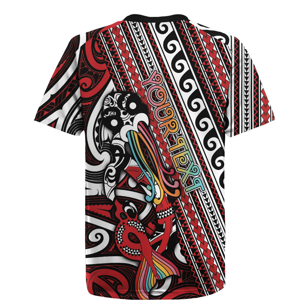 Personalised Maori Language Week Rugby Jersey Ake Ake Ake Tribal Patterns DT05 - Polynesian Pride