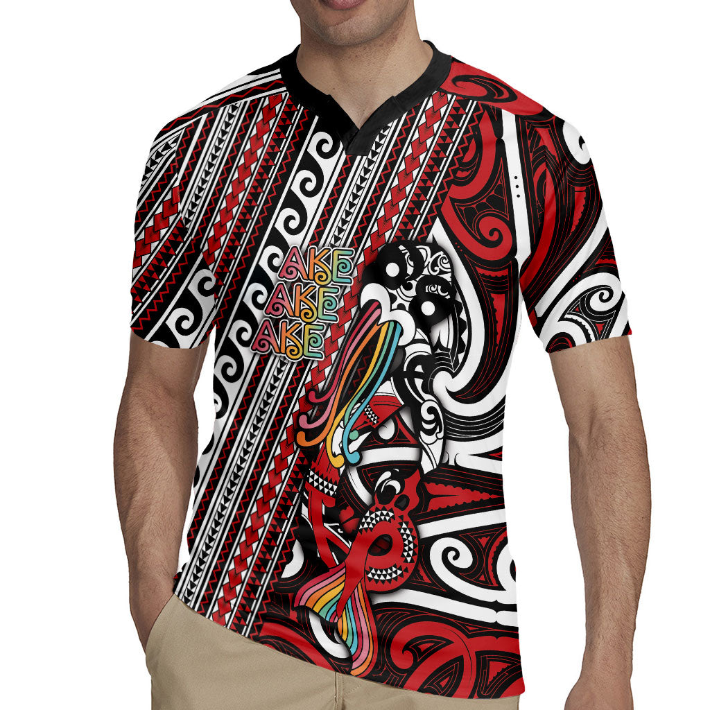 Personalised Maori Language Week Rugby Jersey Ake Ake Ake Tribal Patterns DT05 - Polynesian Pride