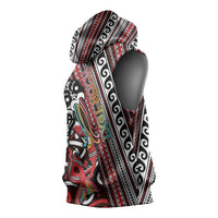 Personalised Maori Language Week Sleeveless Hoodie Ake Ake Ake Tribal Patterns DT05 - Polynesian Pride