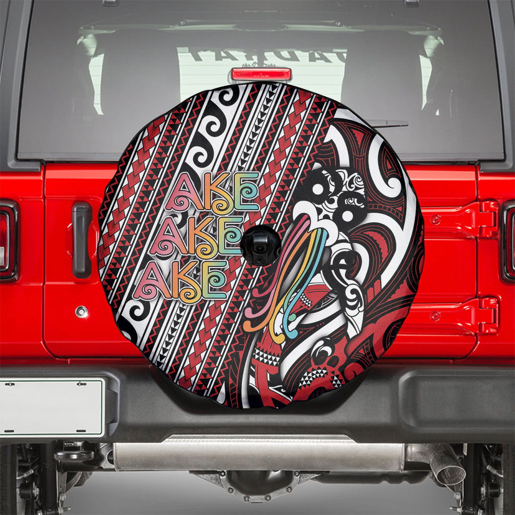 Maori Language Week Spare Tire Cover Ake Ake Ake Tribal Patterns DT05 - Polynesian Pride