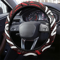 Maori Language Week Steering Wheel Cover Ake Ake Ake Tribal Patterns DT05 - Polynesian Pride