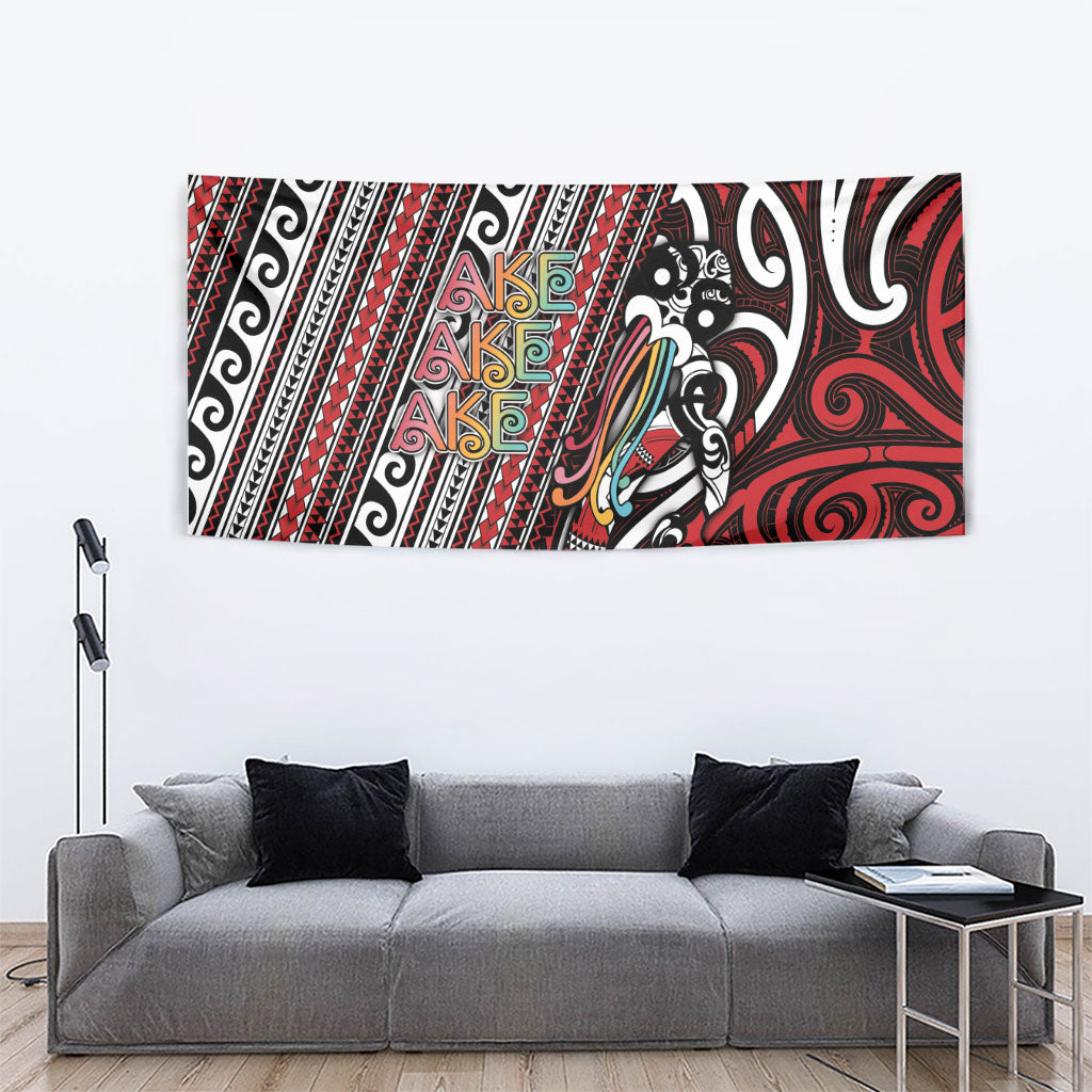 Maori Language Week Tapestry Ake Ake Ake Tribal Patterns DT05 - Polynesian Pride