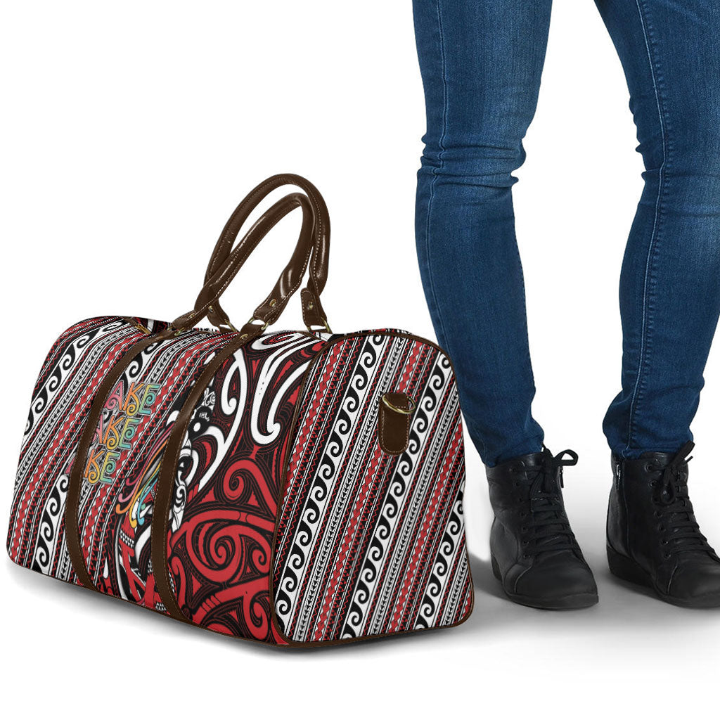 Maori Language Week Travel Bag Ake Ake Ake Tribal Patterns DT05 - Polynesian Pride