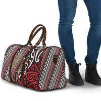Maori Language Week Travel Bag Ake Ake Ake Tribal Patterns DT05 - Polynesian Pride