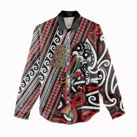 Personalised Maori Language Week Women Casual Shirt Ake Ake Ake Tribal Patterns DT05 - Polynesian Pride