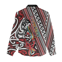Personalised Maori Language Week Women Casual Shirt Ake Ake Ake Tribal Patterns DT05 - Polynesian Pride