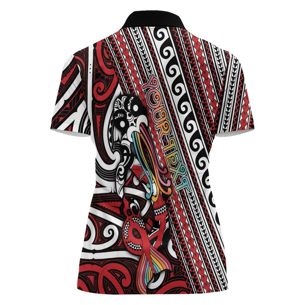Personalised Maori Language Week Women Polo Shirt Ake Ake Ake Tribal Patterns DT05 - Polynesian Pride