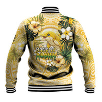 Hawaii Banana Dolphin Baseball Jacket Cute Cosplay Naiʻa Fish Tribal Patterns DT05 - Polynesian Pride