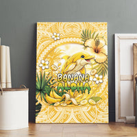 Hawaii Banana Dolphin Canvas Wall Art Cute Cosplay Naiʻa Fish Tribal Patterns DT05 - Polynesian Pride