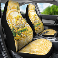 Hawaii Banana Dolphin Car Seat Cover Cute Cosplay Naiʻa Fish Tribal Patterns DT05 - Polynesian Pride