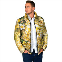 Hawaii Banana Dolphin Padded Jacket Cute Cosplay Naiʻa Fish Tribal Patterns DT05 - Polynesian Pride