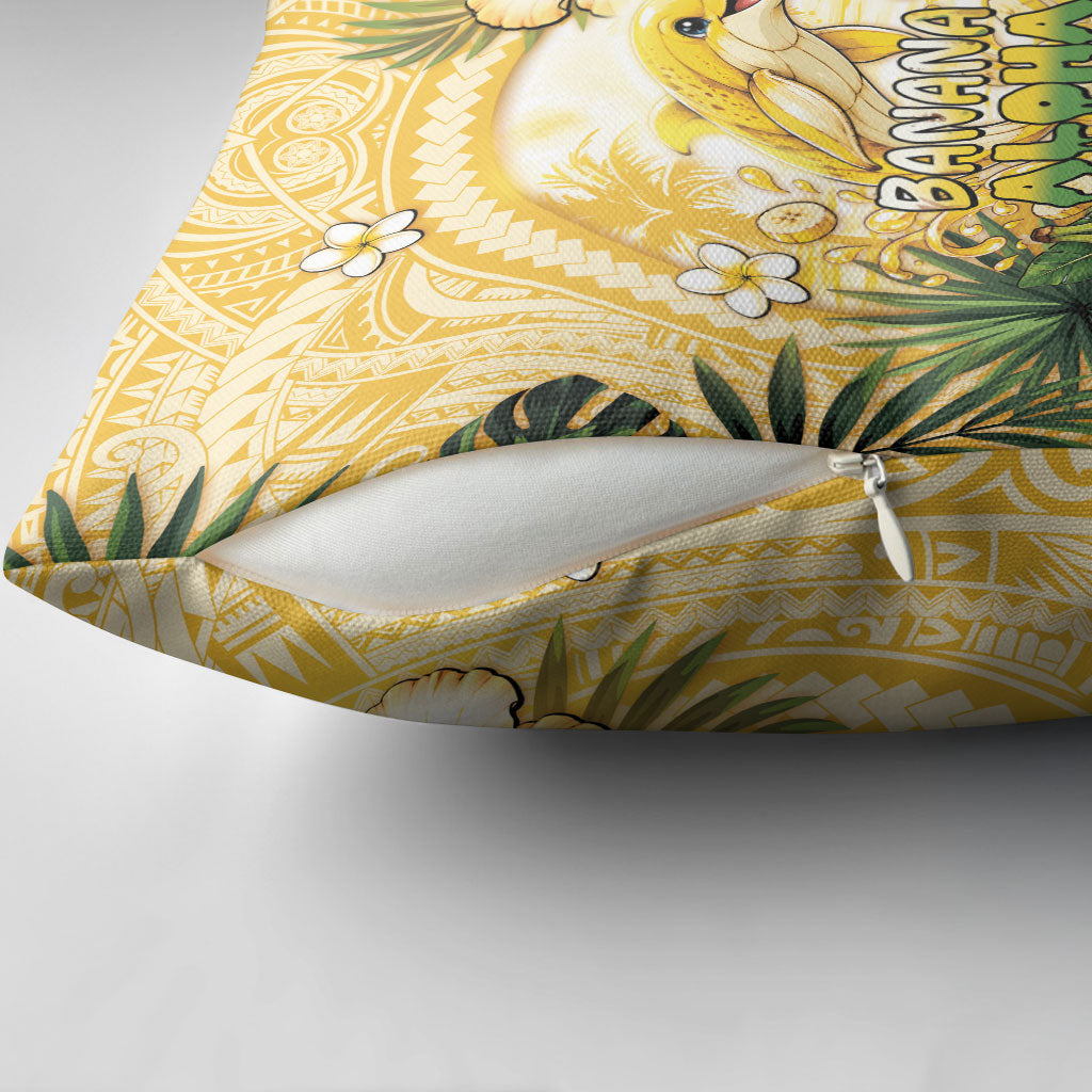 Hawaii Banana Dolphin Pillow Cover Cute Cosplay Naiʻa Fish Tribal Patterns DT05 - Polynesian Pride