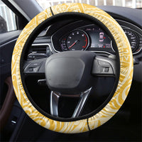 Hawaii Banana Dolphin Steering Wheel Cover Cute Cosplay Naiʻa Fish Tribal Patterns DT05 - Polynesian Pride