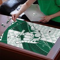 Hawaii Volleyball Puzzle Shaka Aloha Hand