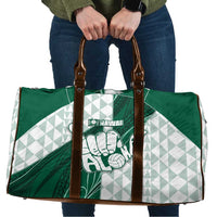 Hawaii Volleyball Travel Bag Shaka Aloha Hand DT05 Green - Polynesian Pride