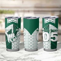 Custom Hawaii Volleyball Tumbler Cup Shaka Aloha Hand DT05 - Polynesian Pride