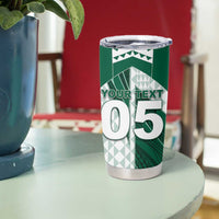Custom Hawaii Volleyball Tumbler Cup Shaka Aloha Hand DT05 - Polynesian Pride