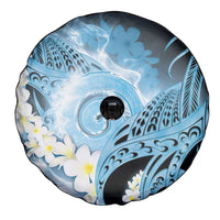 Piko Hawaiian Spare Tire Cover Blue Galaxy Spiral Plumeria Tribal Patterns DT05 - Polynesian Pride