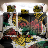 Piko Hawaiian Back Car Seat Cover Gradient Spiral Plumeria Tribal Patterns DT05 - Polynesian Pride