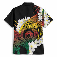 Piko Hawaiian Hawaiian Shirt Gradient Spiral Plumeria Tribal Patterns DT05 - Polynesian Pride
