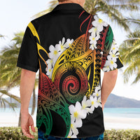 Piko Hawaiian Hawaiian Shirt Gradient Spiral Plumeria Tribal Patterns DT05 - Polynesian Pride