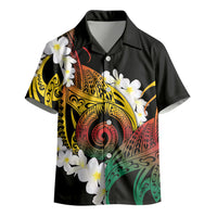 Piko Hawaiian Kid Hawaiian Shirt Gradient Spiral Plumeria Tribal Patterns DT05 - Polynesian Pride