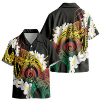 Piko Hawaiian Kid Hawaiian Shirt Gradient Spiral Plumeria Tribal Patterns DT05 - Polynesian Pride
