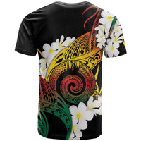 Piko Hawaiian T Shirt Gradient Spiral Plumeria Tribal Patterns DT05 - Polynesian Pride