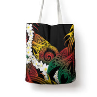Piko Hawaiian Tote Bag Gradient Spiral Plumeria Tribal Patterns DT05 - Polynesian Pride