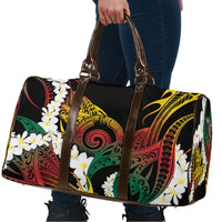 Piko Hawaiian Travel Bag Gradient Spiral Plumeria Tribal Patterns DT05 - Polynesian Pride