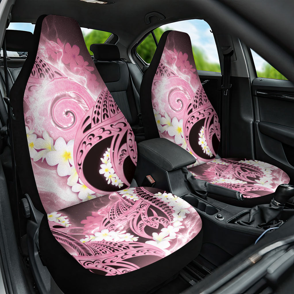 Piko Hawaiian Car Seat Cover Pink Galaxy Spiral Plumeria Tribal Patterns DT05 One Size Pink - Polynesian Pride