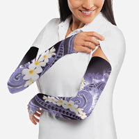 Piko Hawaiian Arm Sleeves Purple Galaxy Spiral Plumeria Tribal Patterns DT05 - Polynesian Pride