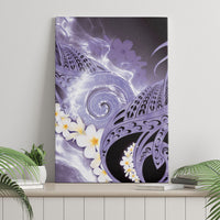 Piko Hawaiian Canvas Wall Art Purple Galaxy Spiral Plumeria Tribal Patterns DT05 - Polynesian Pride
