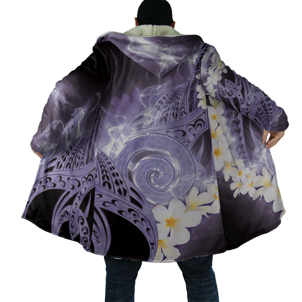 Piko Hawaiian Cloak Purple Galaxy Spiral Plumeria Tribal Patterns DT05 - Polynesian Pride