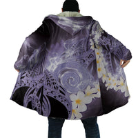 Piko Hawaiian Cloak Purple Galaxy Spiral Plumeria Tribal Patterns DT05 - Polynesian Pride