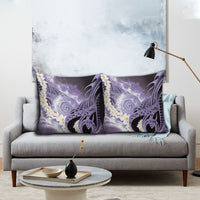 Piko Hawaiian Pillow Cover Purple Galaxy Spiral Plumeria Tribal Patterns DT05 - Polynesian Pride