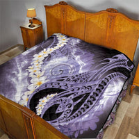 Piko Hawaiian Quilt Purple Galaxy Spiral Plumeria Tribal Patterns DT05 - Polynesian Pride