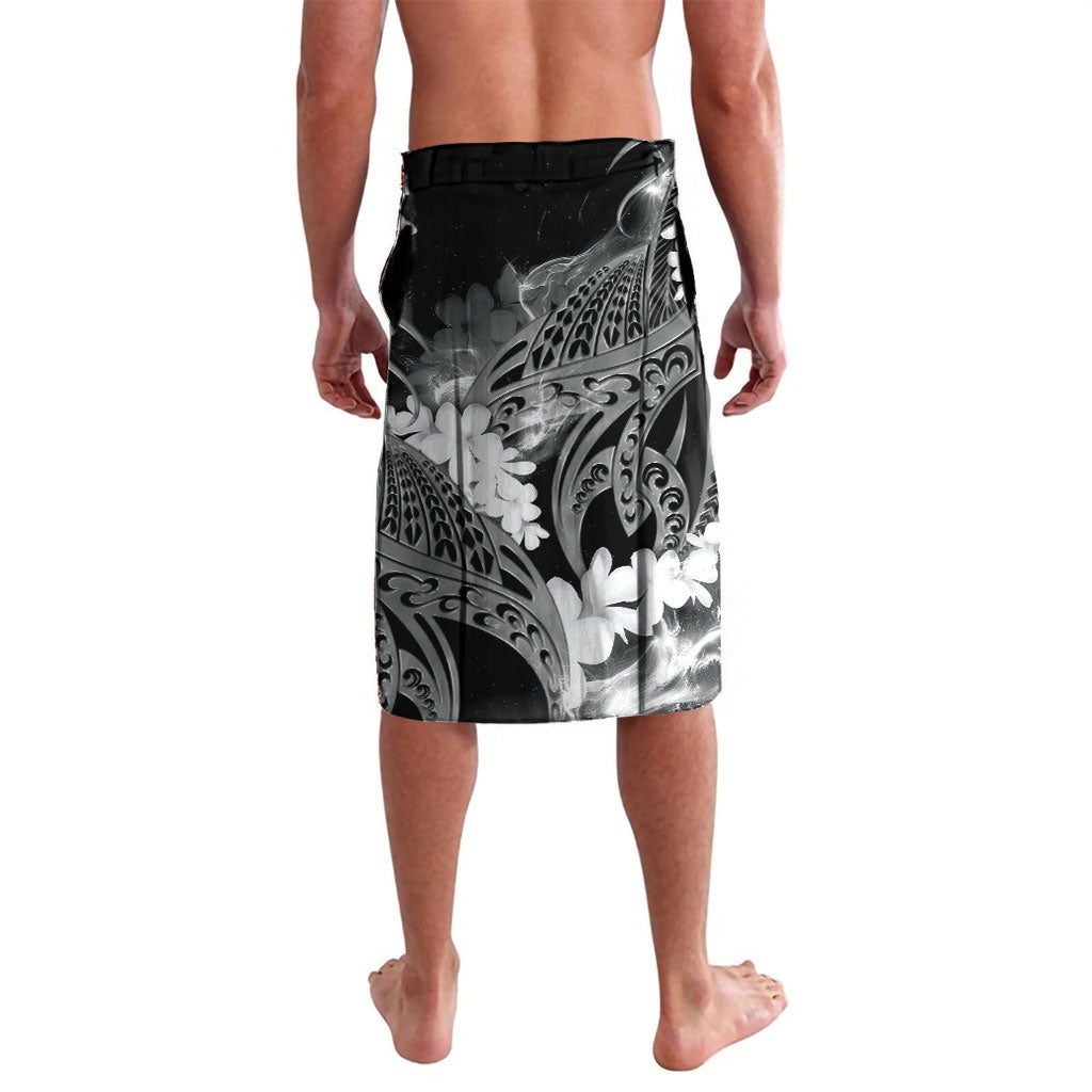 Piko Hawaiian Lavalava Monochrome Galaxy Spiral Plumeria Tribal Patterns DT05 - Polynesian Pride