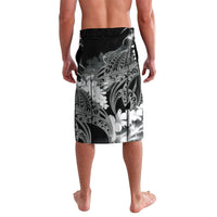 Piko Hawaiian Lavalava Monochrome Galaxy Spiral Plumeria Tribal Patterns DT05 - Polynesian Pride