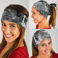 Piko Hawaiian Neck Gaiter Monochrome Galaxy Spiral Plumeria Tribal Patterns DT05 - Polynesian Pride